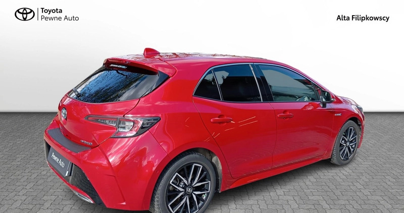 Toyota Corolla cena 103900 przebieg: 53413, rok produkcji 2019 z Świdnica małe 277